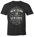 Herren T-Shirt Lebende Legende Alter 18 - 90 Geburtstag Geschenk für Männer MoonWorks®preview