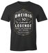 Herren T-Shirt Lebende Legende Alter 18 - 90 Geburtstag Geschenk für Männer MoonWorks®preview