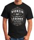 Herren T-Shirt Lebende Legende Alter 18 - 90 Geburtstag Geschenk für Männer MoonWorks®preview