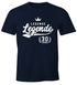 Herren T-Shirt Lebende Legende {style_variation}. Geburtstag Athletic Krone Fun-Shirt Moonworks®preview