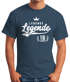 Herren T-Shirt Lebende Legende {style_variation_string}. Geburtstag Athletic Krone Fun-Shirt Moonworks®preview