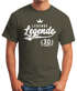 Herren T-Shirt Lebende Legende {style_variation_string}. Geburtstag Athletic Krone Fun-Shirt Moonworks®preview