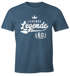 Herren T-Shirt Lebende Legende {style_variation_string}. Geburtstag Athletic Krone Fun-Shirt Moonworks®preview