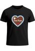Herren T-Shirt Lebkuchen Herz Männer Ozapft is Lausbua Wiesn Gaudi Busserl Fun-Shirt Moonworks®preview