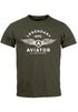 Herren T-Shirt Legendary NYC Aviator Air Force Luftwaffe Flügel Fashion Streetstyle Neverless® preview