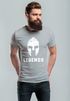 Herren T-Shirt Legends Sparta Spartaner Helm Neverless Slim Fit Neverless®preview