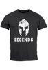 Herren T-Shirt Legends Sparta Spartaner Helm Neverless Slim Fit Neverless®preview