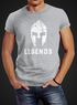 Herren T-Shirt Legends Sparta Spartaner Helm Neverless Slim Fit Neverless®preview