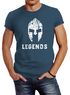 Herren T-Shirt Legends Sparta Spartaner Helm Neverless Slim Fit Neverless®preview