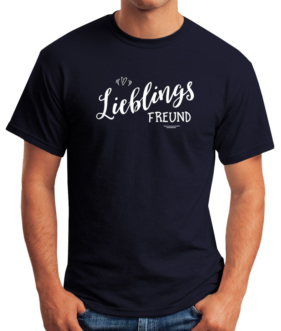 Herren TShirt Lieblingsfreund Geschenk Freundschaft Partner Freund