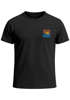 Herren T-Shirt Logo Print Sommer Sonne Welle Strand Beach Style Fashion Streetstyle Neverless®preview