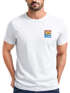 Herren T-Shirt Logo Print Sommer Sonne Welle Strand Beach Style Fashion Streetstyle Neverless®preview