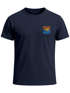 Herren T-Shirt Logo Print Sommer Sonne Welle Strand Beach Style Fashion Streetstyle Neverless®preview