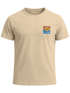 Herren T-Shirt Logo Print Sommer Sonne Welle Strand Beach Style Fashion Streetstyle Neverless®preview