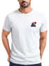 Herren T-Shirt Logo Print Wald Silhouette Natur Aufdruck Outdoor Fashion Basicshirt Streetstyle Neverless®preview