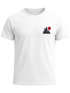 Herren T-Shirt Logo Print Wald Silhouette Natur Aufdruck Outdoor Fashion Basicshirt Streetstyle Neverless®preview