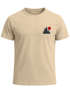 Herren T-Shirt Logo Print Wald Silhouette Natur Aufdruck Outdoor Fashion Basicshirt Streetstyle Neverless®preview