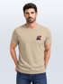 Herren T-Shirt Logo Print Wald Silhouette Natur Aufdruck Outdoor Fashion Basicshirt Streetstyle Neverless®preview