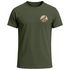 Herren T-Shirt Logoprint Gebirge Naturmotiv Printshirt Outdoor Fashion Männer Streetstyle Neverless®preview