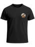 Herren T-Shirt Logoprint Gebirge Naturmotiv Printshirt Outdoor Fashion Männer Streetstyle Neverless®preview