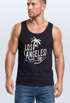 Herren T-Shirt Los Angeles Beach Palmen Surf Print Slim Fit Neverless®preview