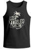 Herren T-Shirt Los Angeles Beach Palmen Surf Print Slim Fit Neverless®preview