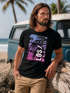 Herren T-Shirt Los Angeles LA Ocean Side Sommer Palmen Aufdruck Print Schrift Bedruckt Fashion Streetstyle Neverless®preview