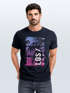 Herren T-Shirt Los Angeles LA Ocean Side Sommer Palmen Aufdruck Print Schrift Bedruckt Fashion Streetstyle Neverless®preview