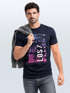 Herren T-Shirt Los Angeles LA Ocean Side Sommer Palmen Aufdruck Print Schrift Bedruckt Fashion Streetstyle Neverless®preview