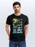 Herren T-Shirt Los Angeles LA Ocean Side Sommer Palmen Aufdruck Print Schrift Bedruckt Fashion Streetstyle Neverless®preview