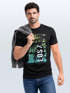 Herren T-Shirt Los Angeles LA Ocean Side Sommer Palmen Aufdruck Print Schrift Bedruckt Fashion Streetstyle Neverless®preview