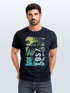 Herren T-Shirt Los Angeles LA Ocean Side Sommer Palmen Aufdruck Print Schrift Bedruckt Fashion Streetstyle Neverless®preview