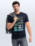 Herren T-Shirt Los Angeles LA Ocean Side Sommer Palmen Aufdruck Print Schrift Bedruckt Fashion Streetstyle Neverless®preview
