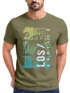 Herren T-Shirt Los Angeles LA Ocean Side Sommer Palmen Aufdruck Print Schrift Bedruckt Fashion Streetstyle Neverless®preview