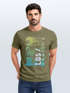 Herren T-Shirt Los Angeles LA Ocean Side Sommer Palmen Aufdruck Print Schrift Bedruckt Fashion Streetstyle Neverless®preview