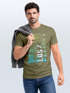 Herren T-Shirt Los Angeles LA Ocean Side Sommer Palmen Aufdruck Print Schrift Bedruckt Fashion Streetstyle Neverless®preview