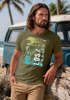 Herren T-Shirt Los Angeles LA Ocean Side Sommer Palmen Aufdruck Print Schrift Bedruckt Fashion Streetstyle Neverless®preview