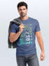 Herren T-Shirt Los Angeles LA Ocean Side Sommer Palmen Aufdruck Print Schrift Bedruckt Fashion Streetstyle Neverless®preview