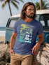 Herren T-Shirt Los Angeles LA Ocean Side Sommer Palmen Aufdruck Print Schrift Bedruckt Fashion Streetstyle Neverless®preview