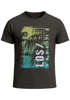 Herren T-Shirt Los Angeles LA Ocean Side Sommer Palmen Aufdruck Print Schrift Bedruckt Fashion Streetstyle Neverless®preview
