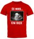 Herren T-Shirt Männer Bier Alkohol Spruch Partyshirt Fasching Karneval Funshirt Moonworks®preview