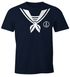 Herren T-Shirt Matrose Sailor Fasching Fasching-Shirt Fun-Shirt Karneval Fastnacht Moonworks®preview