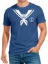 Herren T-Shirt Matrose Sailor Last Minute Faschingskostüme Männer Faschingsshirt Verkleidung Karneval Fastnacht Moonworks®preview