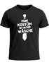 Herren T-Shirt Mein Kostüm ist in der Wäsche Fasching Karneval Last Minute Kostüm Verkleidung Faschingsshirt Fun-Shirt Moonworks®preview