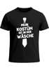 Herren T-Shirt Mein Kostüm ist in der Wäsche Fasching Karneval Last Minute Kostüm Verkleidung Faschingsshirt Fun-Shirt Moonworks®preview