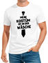 Herren T-Shirt Mein Kostüm ist in der Wäsche Fasching Karneval Last Minute Kostüm Verkleidung Faschingsshirt Fun-Shirt Moonworks®preview