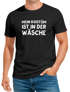 Herren T-Shirt Mein Kostüm ist in der Wäsche Spruch Fasching Karneval Ersatzkostüm Last Minute Verkleidung lustig Fun-Shirt Moonworks®preview