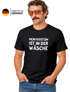 Herren T-Shirt Mein Kostüm ist in der Wäsche Spruch Fasching Karneval Ersatzkostüm Last Minute Verkleidung lustig Fun-Shirt Moonworks®preview