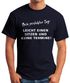 Herren T-Shirt Mein perfekter Tag Leicht einen Sitzen und keine Termine Fun-Shirt Moonworks®preview