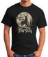 Herren T-Shirt Meine Lederhose trägt noch der Hirsch lustig Fun-Shirt Moonworks®preview